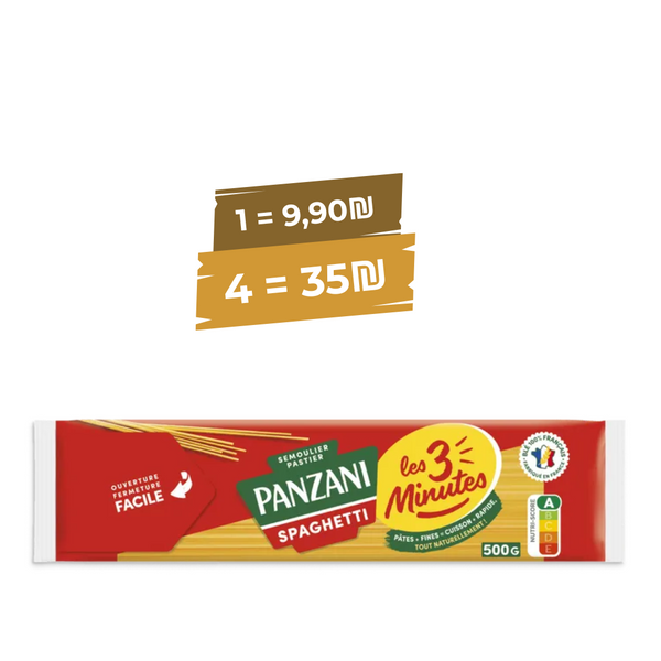 Panzani - Spaghetti cuisson rapide 3min 500g