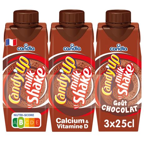 Candy Up - MilkShake Choco 3x25cl