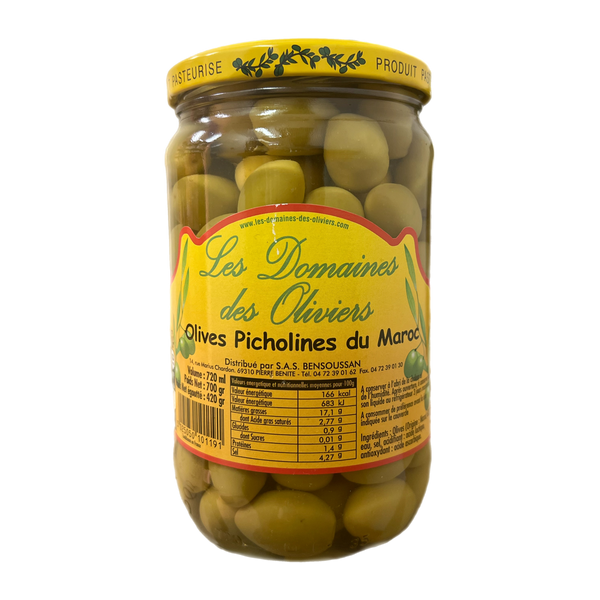 Les domaines des oliviers - olives picholines du Maroc