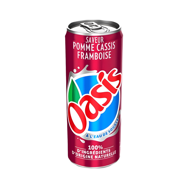 Oasis - pomme casis framboise 33cl