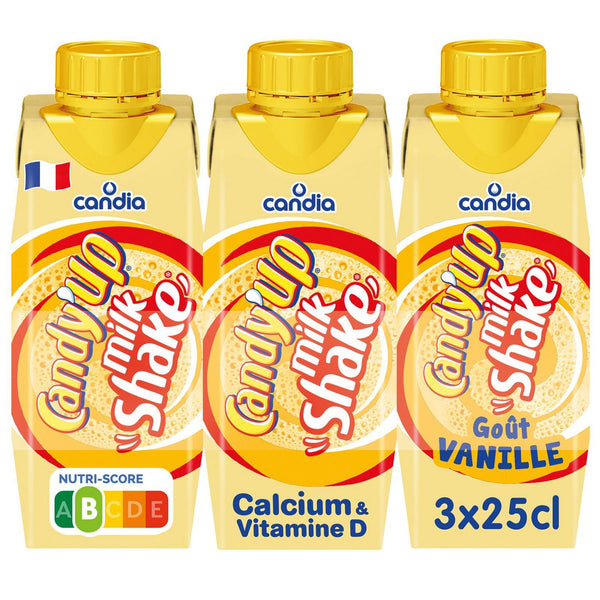 Candy Up - MilkShake Vanille 3x25cl