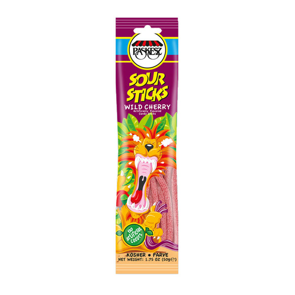 Paskesz - Sour sticks cerise