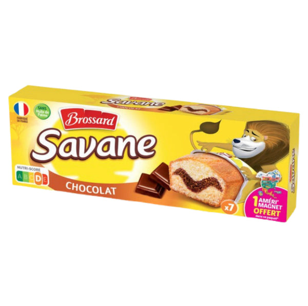 Brossard savane - gâteau marbrés chocolat x7 189g