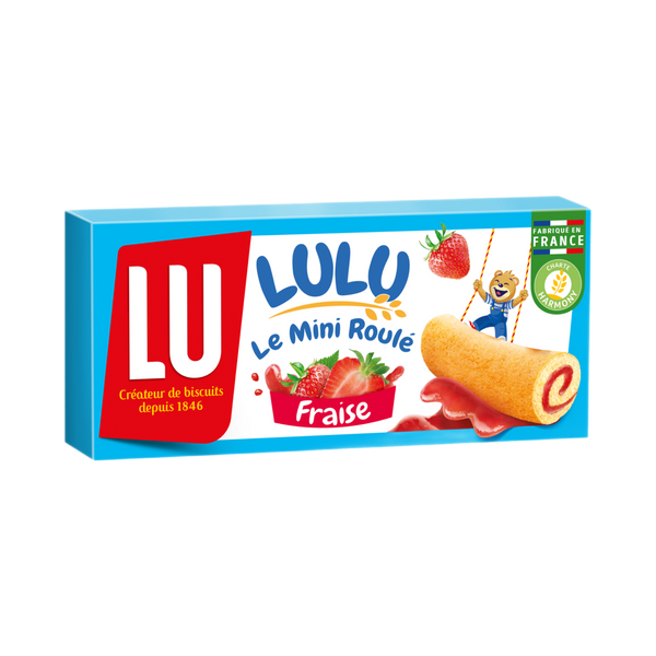 Lu - le Mini roulé fraise