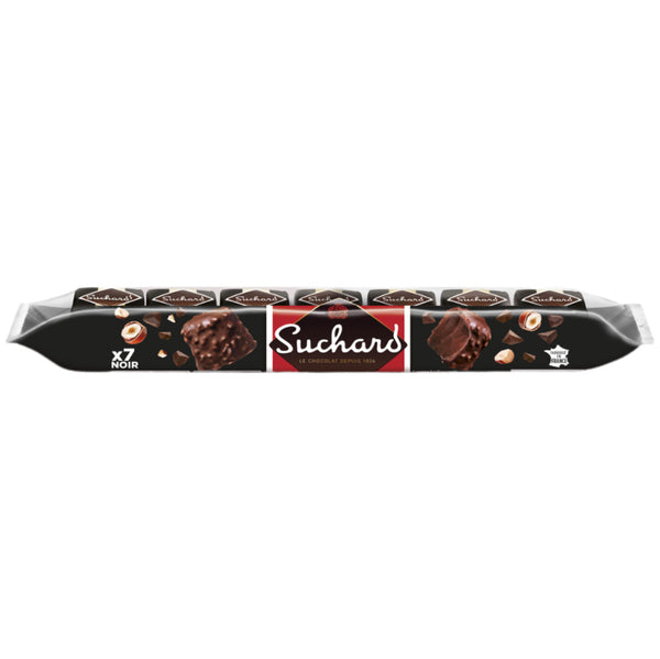 Suchard - Chocolat rochers noir x7