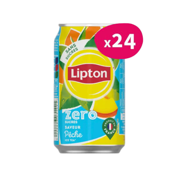 Lipton - peche zero x24