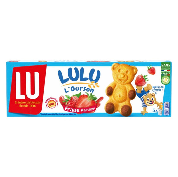 Lu - l’ourson fraise 150g