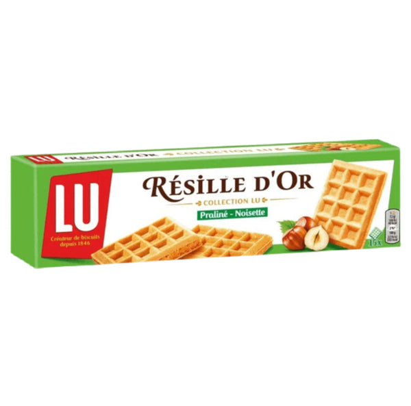 Lu - Biscuits gaufrette praliné noisette RESILLE D'OR 110g