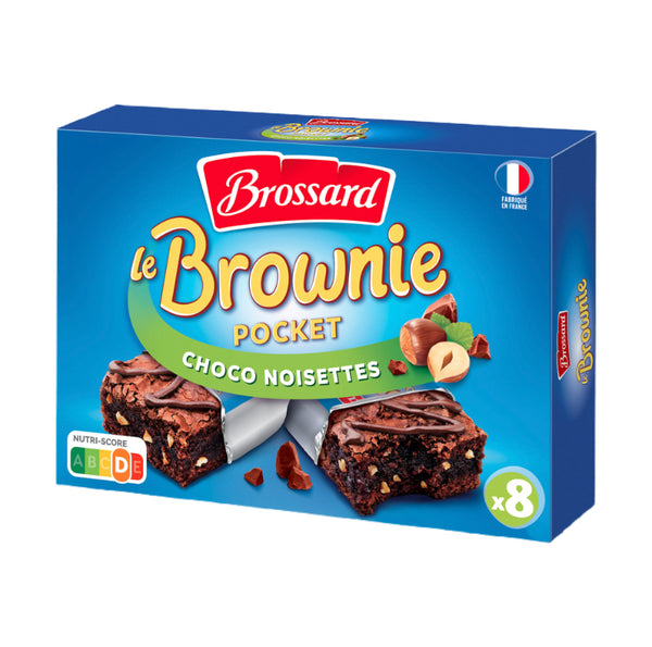 Brossard - Mini brownie chocolat noisettes x8 240g 3ף