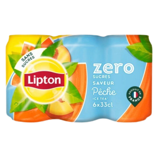 Lipton - peche zero x6