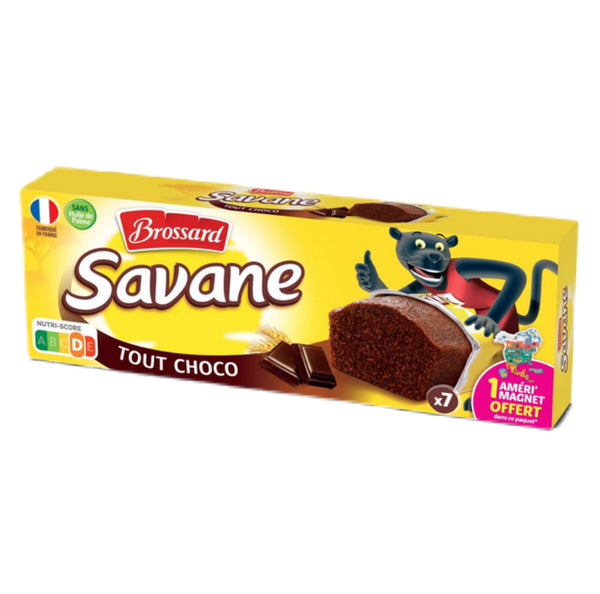 Brossard savane - gâteau tout chocolat x7 210g