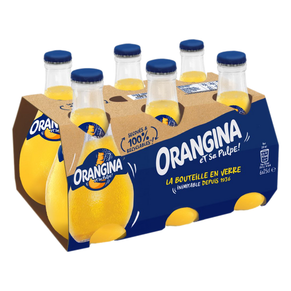 Orangina - bouteille en verre 6x25cl