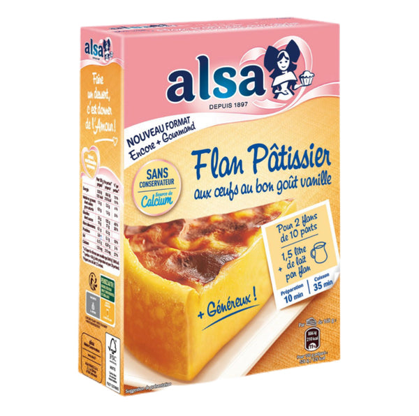 Alsa - Préparation Flan Pâtissier aux Œufs