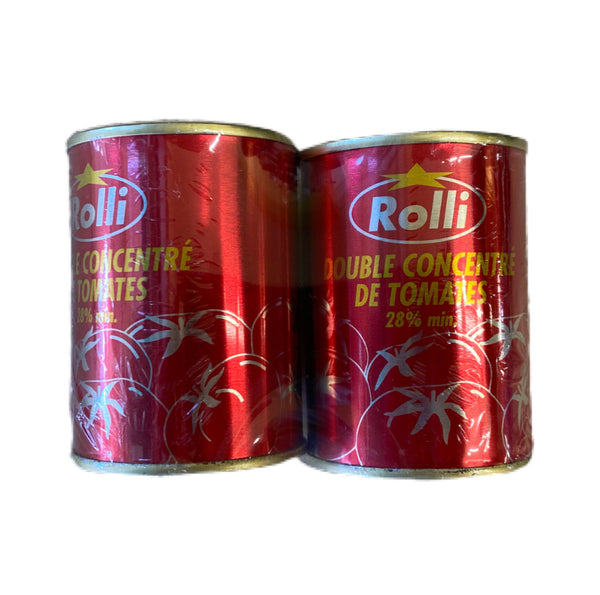 Rolli - double concentré de tomates 2x140g